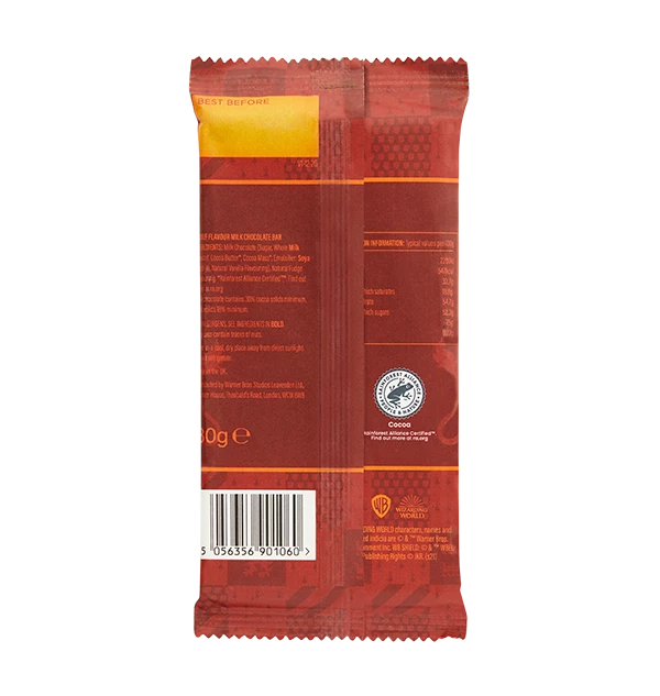 Warner Bros Gryffindor Milk Chocolate Bar Best Sellers 4 Warner Bros Gryffindor Milk Chocolate Bar Best Sellers