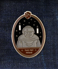 Warner Bros The Fat Friar Enamel Pin 10 Warner Bros The Fat Friar Enamel Pin