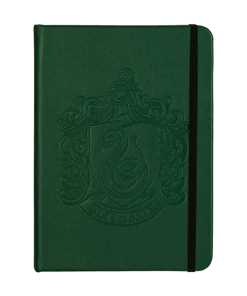 Warner Bros Best Sellers Personalised Slytherin Embossed Notebook