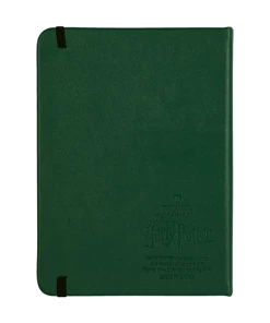 Warner Bros Best Sellers Personalised Slytherin Embossed Notebook