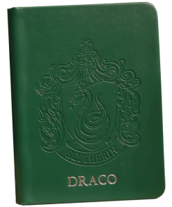 Warner Bros Best Sellers Personalised Slytherin Embossed Notebook