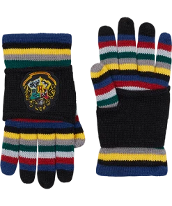 Warner Bros Hogwarts Crest Gloves