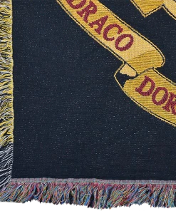 Warner Bros Hogwarts Crest Woven Throw
