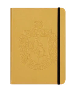 Warner Bros Personalised Hufflepuff Embossed Notebook