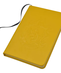 Warner Bros Personalised Hufflepuff Embossed Notebook