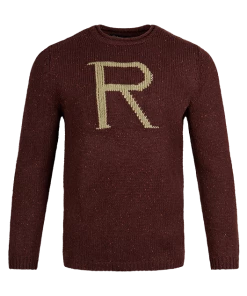 Warner Bros 'R' For Ron Weasley Knitted Jumper Best Sellers