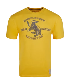 Warner Bros Best Sellers Hufflepuff Quidditch Team Captain T-Shirt