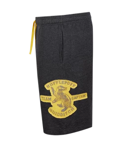 Warner Bros Hufflepuff Quidditch Team Captain Shorts 8 Warner Bros Hufflepuff Quidditch Team Captain Shorts