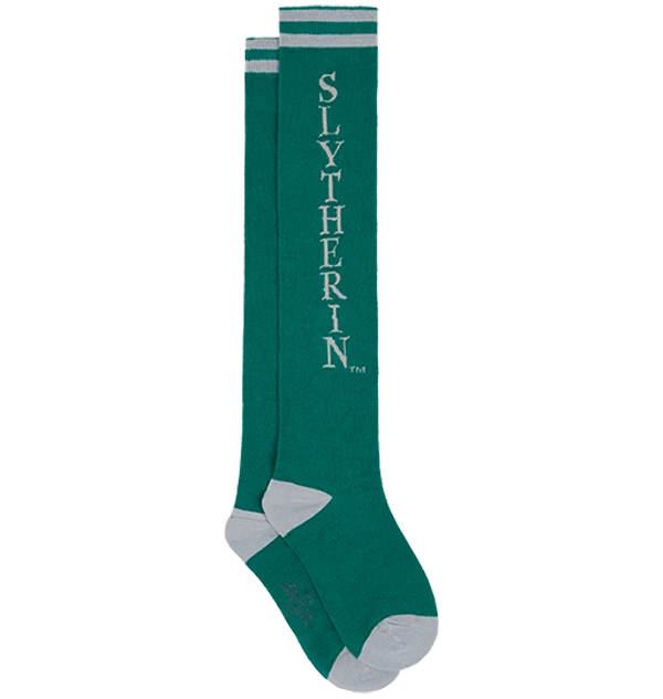 Warner Bros Best Sellers Slytherin Knee High Socks 3 Warner Bros Best Sellers Slytherin Knee High Socks