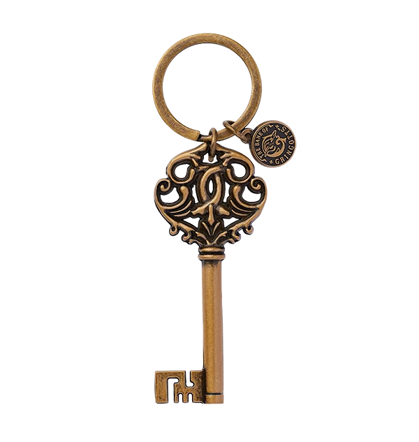 Warner Bros Gringotts Key Keyring 3 Warner Bros Gringotts Key Keyring