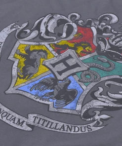 Warner Bros Kids Hogwarts Silver Crest T-Shirt 8 Warner Bros Kids Hogwarts Silver Crest T-Shirt