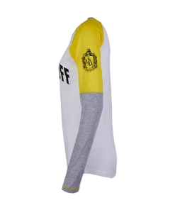 Warner Bros Best Sellers Hufflepuff Ladies Raglan Shirt