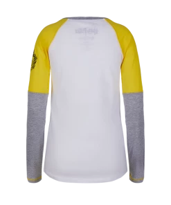 Warner Bros Best Sellers Hufflepuff Ladies Raglan Shirt
