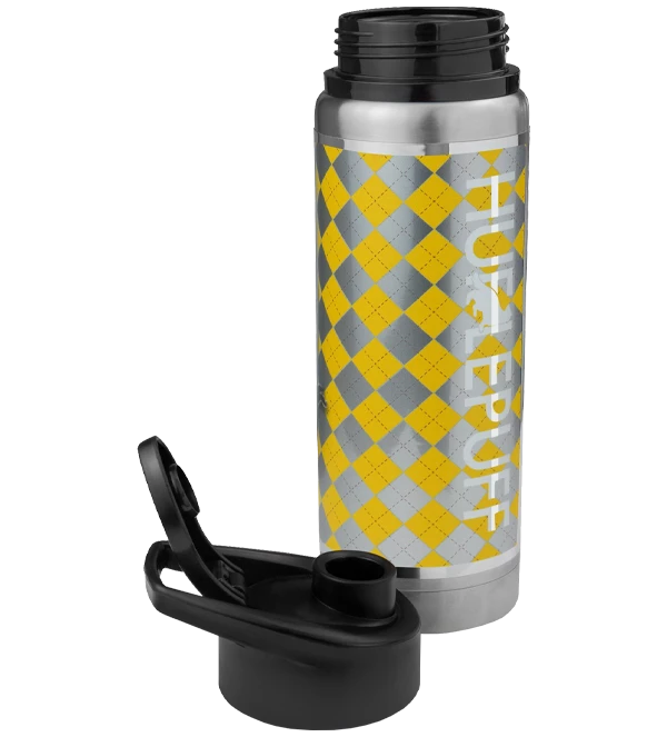 Warner Bros Hufflepuff Stainless Steel Flask 4 Warner Bros Hufflepuff Stainless Steel Flask