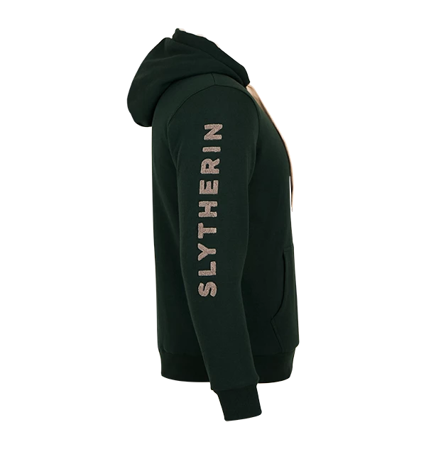 Warner Bros Slytherin Fleece Hoodie 4 Warner Bros Slytherin Fleece Hoodie
