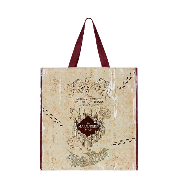 Warner Bros Marauders Map Shopper Bag Best Sellers 3 Warner Bros Marauders Map Shopper Bag Best Sellers