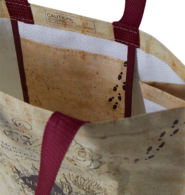 Warner Bros Marauders Map Shopper Bag Best Sellers 4 Warner Bros Marauders Map Shopper Bag Best Sellers