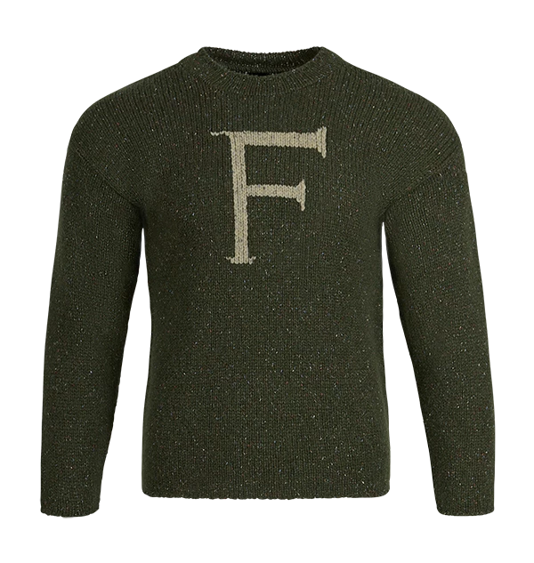 Warner Bros 'F' For Fred Weasley Knitted Jumper Clothing 3 Warner Bros 'F' For Fred Weasley Knitted Jumper Clothing