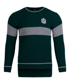 Warner Bros Best Sellers Slytherin Quidditch Knitted Adult Jumper