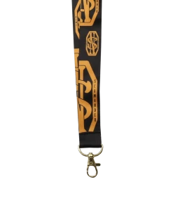 Warner Bros Best Sellers Black Newt's Initials Lanyard