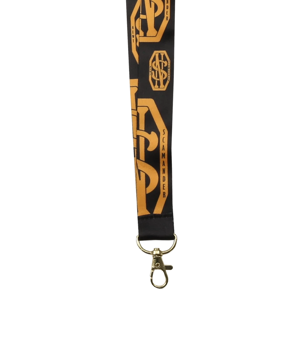 Warner Bros Best Sellers Black Newt's Initials Lanyard 3 Warner Bros Best Sellers Black Newt's Initials Lanyard