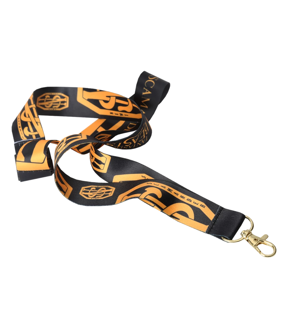 Warner Bros Best Sellers Black Newt's Initials Lanyard 5 Warner Bros Best Sellers Black Newt's Initials Lanyard