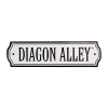 Warner Bros Diagon Alley Tin Street Sign 1 Warner Bros Diagon Alley Tin Street Sign