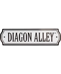 Warner Bros Diagon Alley Tin Street Sign