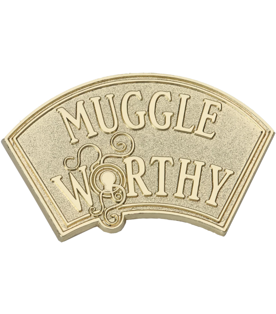 Warner Bros Muggle Worthy Pin Badge Best Sellers 3 Warner Bros Muggle Worthy Pin Badge Best Sellers