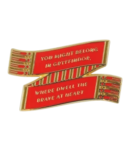 Warner Bros Best Sellers Gryffindor Scarf Enamel Pin