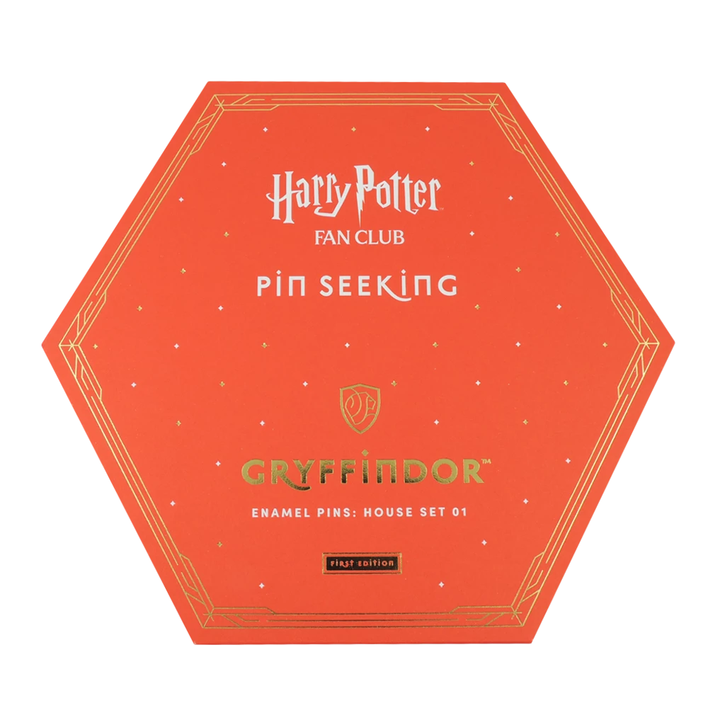 Warner Bros First Edition Gryffindor Enamel Pin Set 7 Warner Bros First Edition Gryffindor Enamel Pin Set