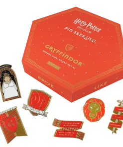 Warner Bros First Edition Gryffindor Enamel Pin Set