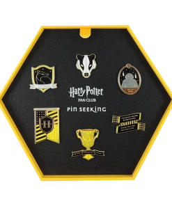 Warner Bros Second Edition Hufflepuff Enamel Pins Set Best Sellers