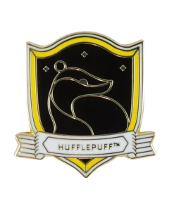 Warner Bros Hufflepuff House Crest Enamel Pin