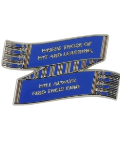 Warner Bros Ravenclaw House Scarf Enamel Pin