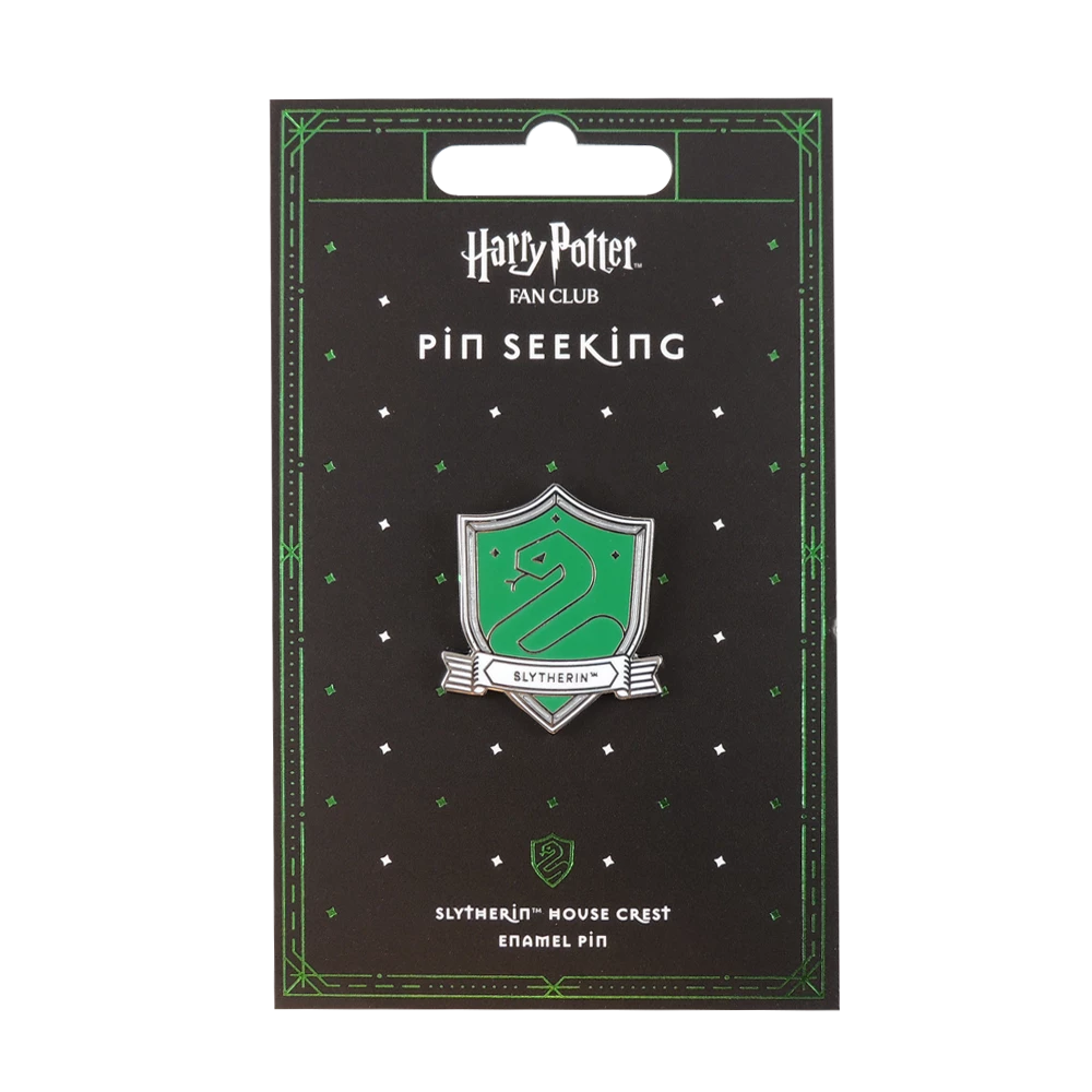 Warner Bros Slytherin House Crest Enamel Pin 4 Warner Bros Slytherin House Crest Enamel Pin