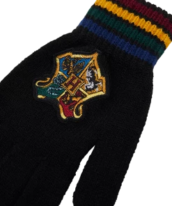 Warner Bros Best Sellers Hogwarts School Crest Knitted Gloves