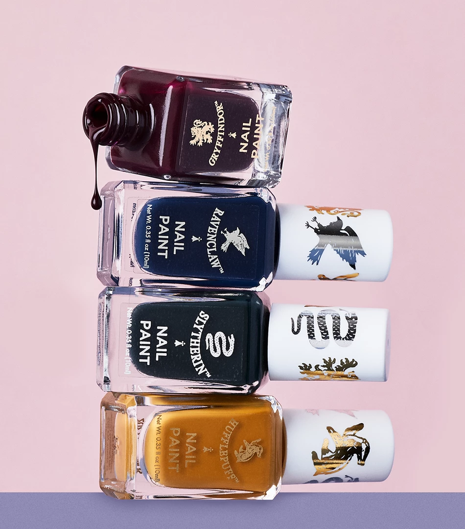 Warner Bros Hogwarts House Nail Varnish Bundle 3 Warner Bros Hogwarts House Nail Varnish Bundle