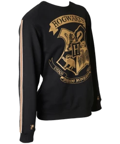 Warner Bros Hogwarts Striped Sleeve Sweatshirt