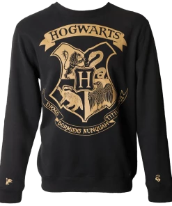 Warner Bros Hogwarts Striped Sleeve Sweatshirt