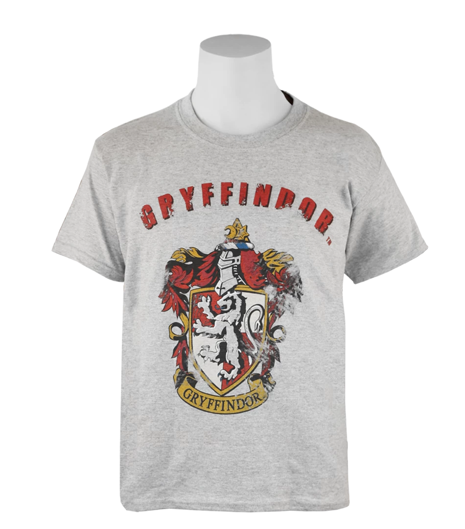 Warner Bros Best Sellers Kids Gryffindor Distressed T-Shirt 3 Warner Bros Best Sellers Kids Gryffindor Distressed T-Shirt