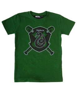 Warner Bros Youth Slytherin Quidditch Crest T-Shirt Best Sellers