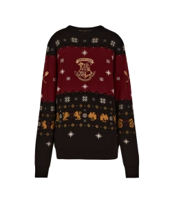 Warner Bros Hogwarts Knitted Christmas Jumper