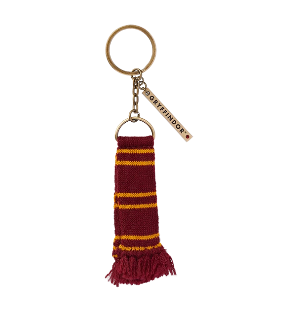 Warner Bros Gryffindor Scarf Keyring 3 Warner Bros Gryffindor Scarf Keyring