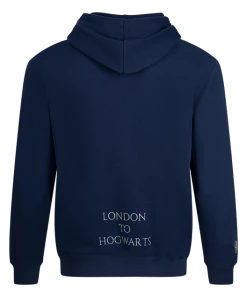 Warner Bros Platform 9 3/4 Zip Hoodie - Navy Platform 9¾