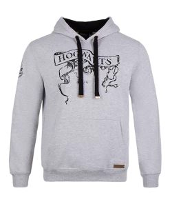 Warner Bros Hogwarts Scroll Hooded Jumper