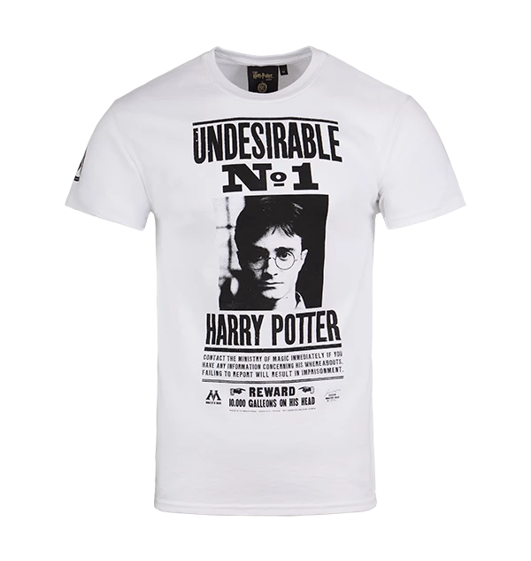 Warner Bros White Undesirable No.1 T-Shirt 3 Warner Bros White Undesirable No.1 T-Shirt