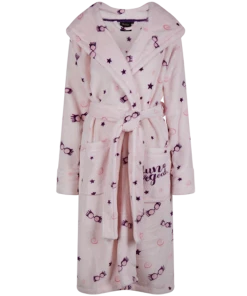 Warner Bros Best Sellers Luna Lovegood Spectrespecs Pink Bathrobe