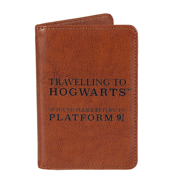 Warner Bros Platform 9 3/4 Passport Holder 3 Warner Bros Platform 9 3/4 Passport Holder