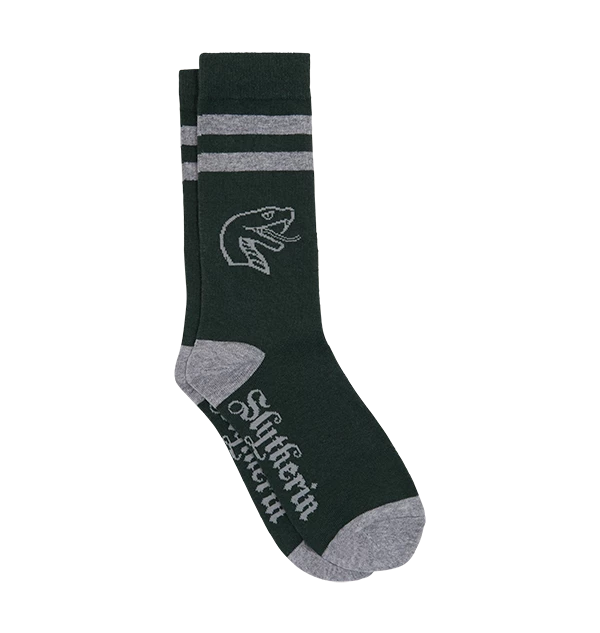 Warner Bros Slytherin Sock Set - 3 Pack 6 Warner Bros Slytherin Sock Set - 3 Pack